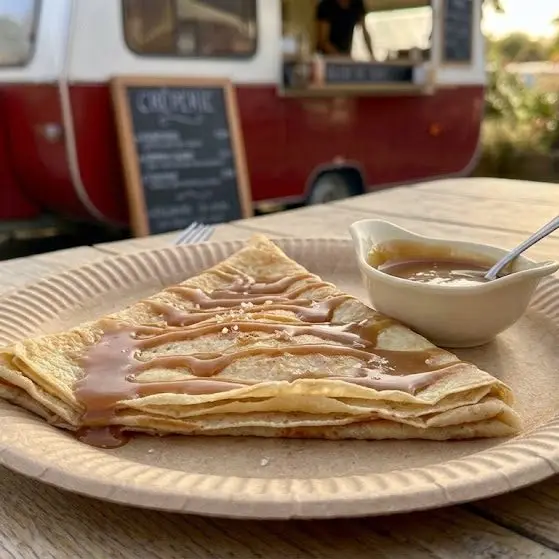 Crêpe au caramel maison au beurre salé